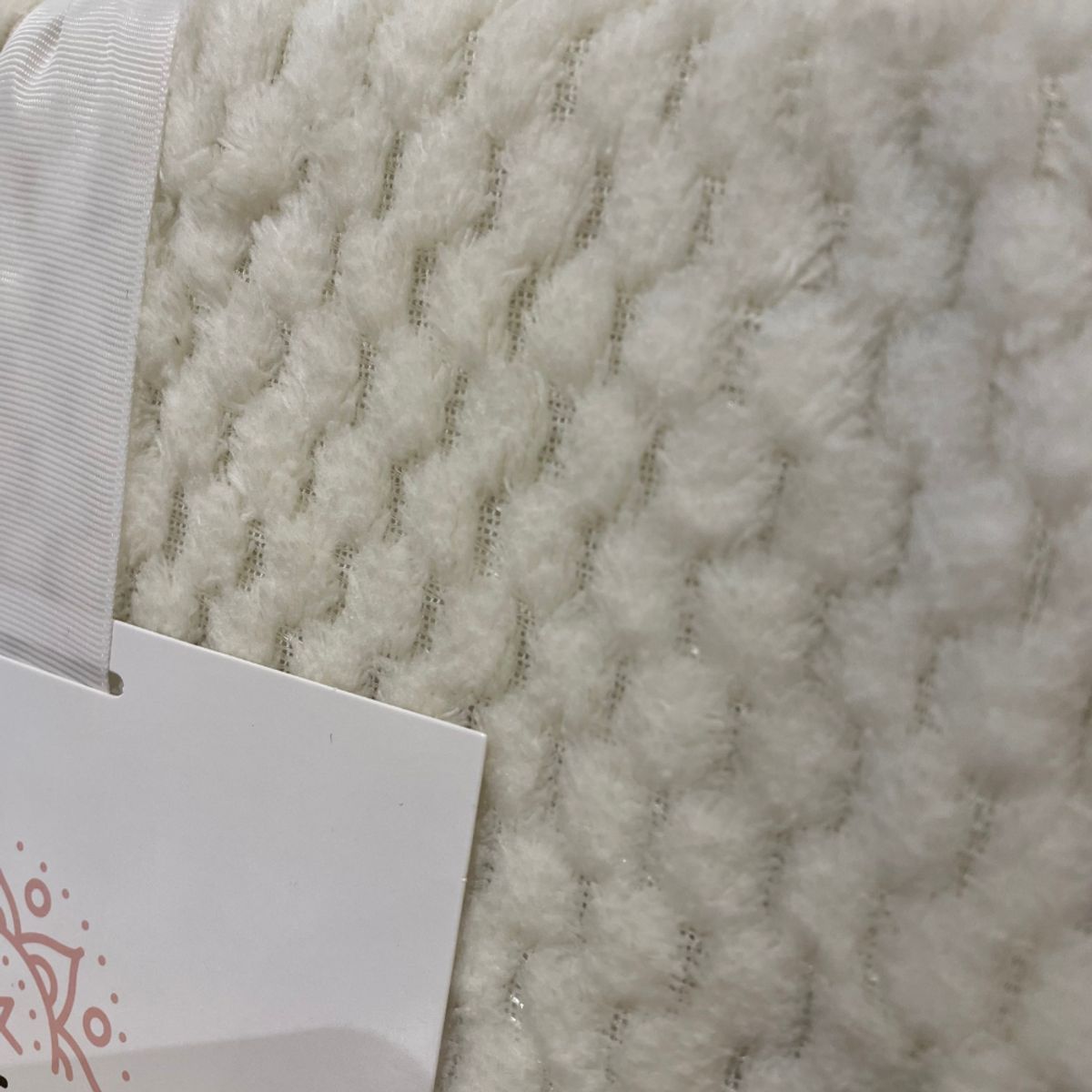 BOHEMIK - Frazada Microfibra White 1 1/2 plaza