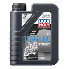 LIQUI MOLY - Aceite Moto 10w40 Motorbike Street 4t 1lt