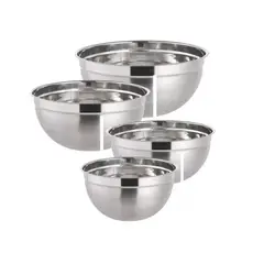 GENERICO - Pack 4 Bowls Repostería Cocina Ensaladas 20-24-28-32 Cm