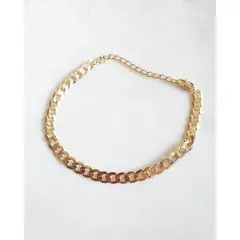 JOYAS VALDES GARCIA - Pulsera cubalink baño oro