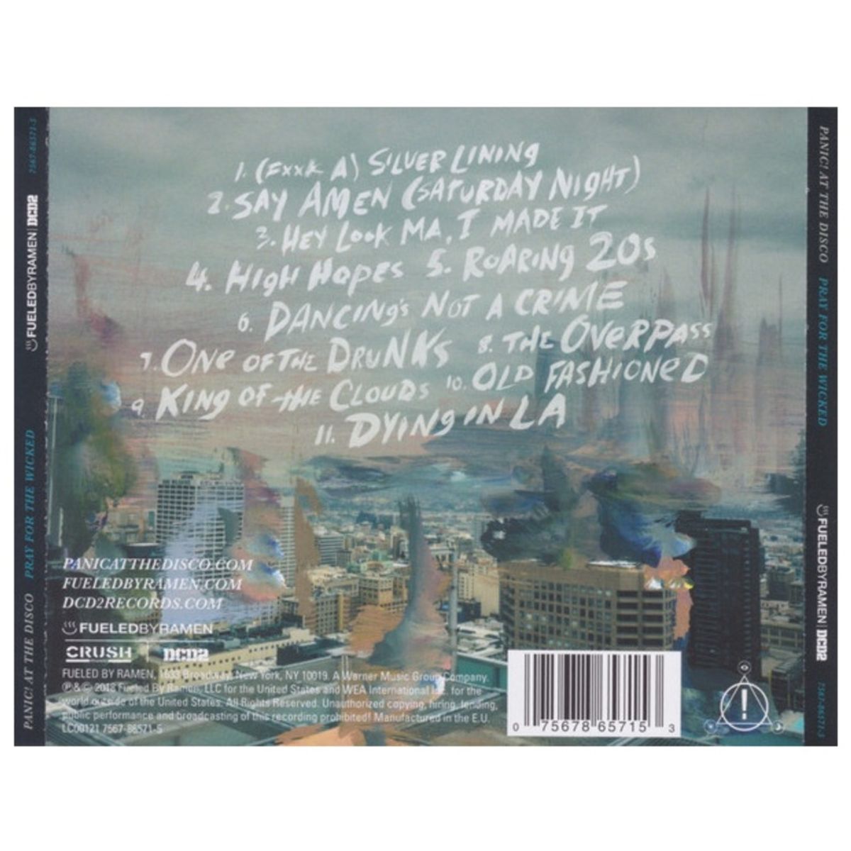 HITWAY MUSIC - PANIC AT THE DISCO - PRAY FOR THE WICKED - CD HITWAY MUSIC