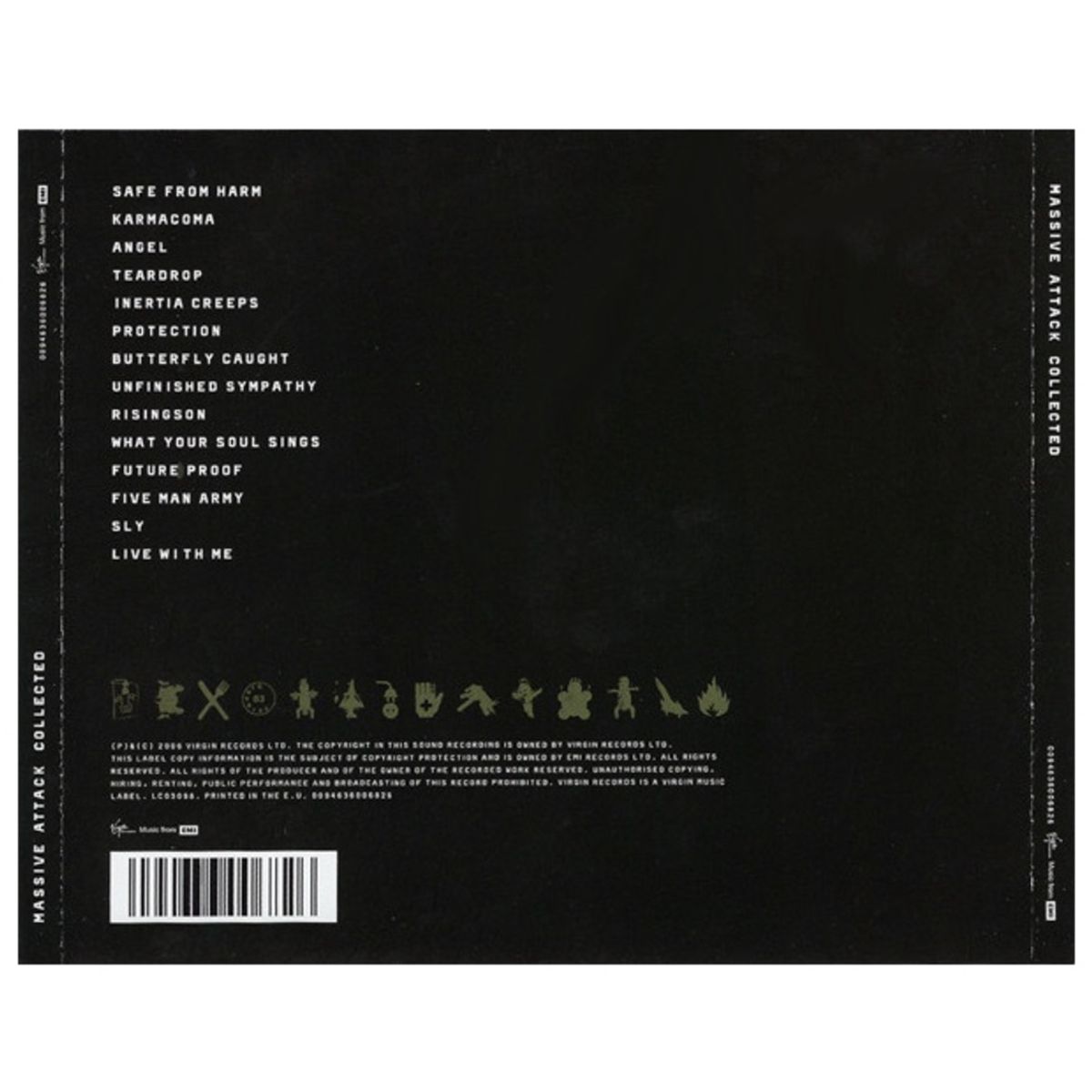 HITWAY MUSIC - MASSIVE ATTACK - COLLECTED - CD HITWAY MUSIC