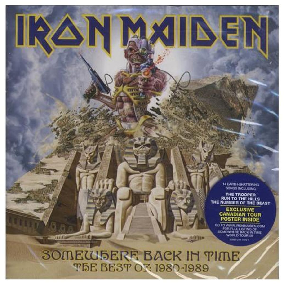 HITWAY MUSIC - IRON MAIDEN - SOMEWHERE BACK IN TIME: BEST OF - CD HITWAY MUSIC