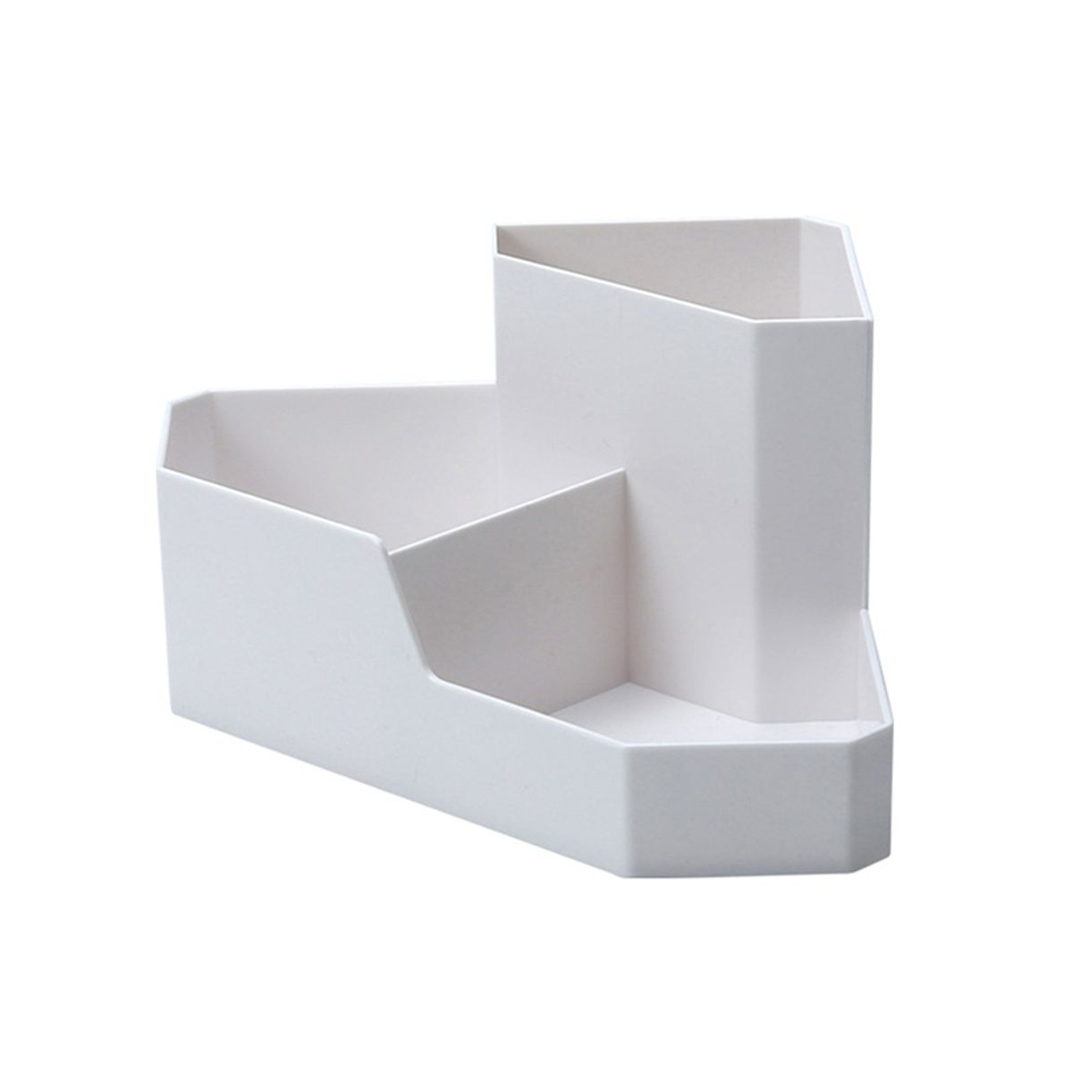 ISOFIT - Organizador Escritorio Esquinero 22x11x17cm Blanco Isofit