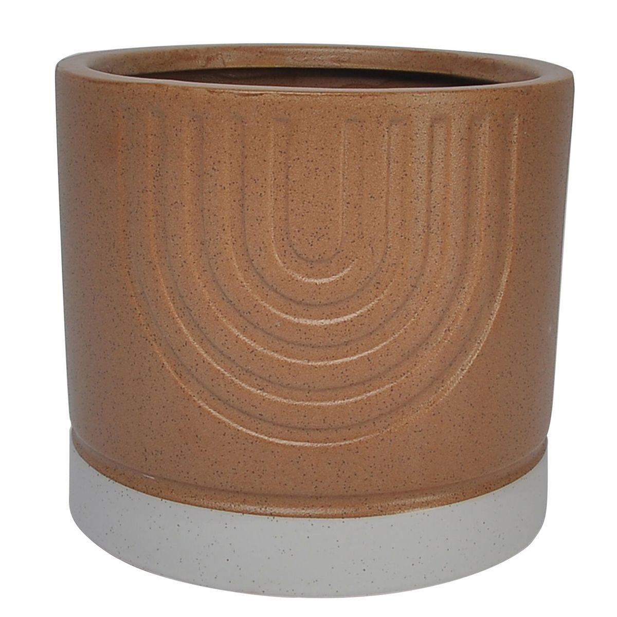 HERRERA MAISON - Macetero Ceramica Terracota 25 X 25 CM