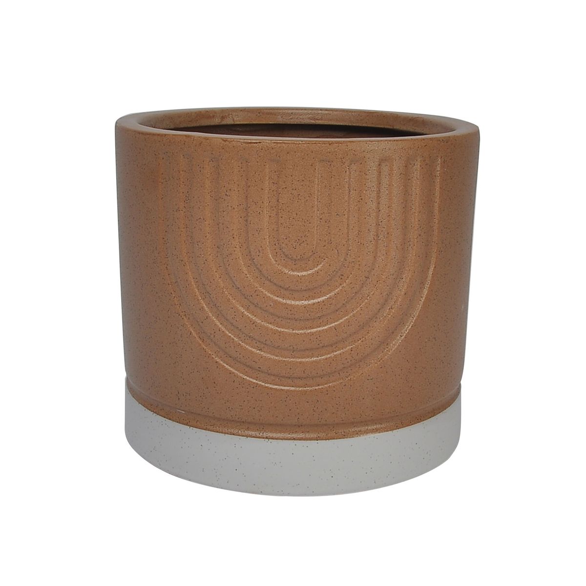 HERRERA MAISON - Macetero Ceramica Terracota 25 X 25 CM