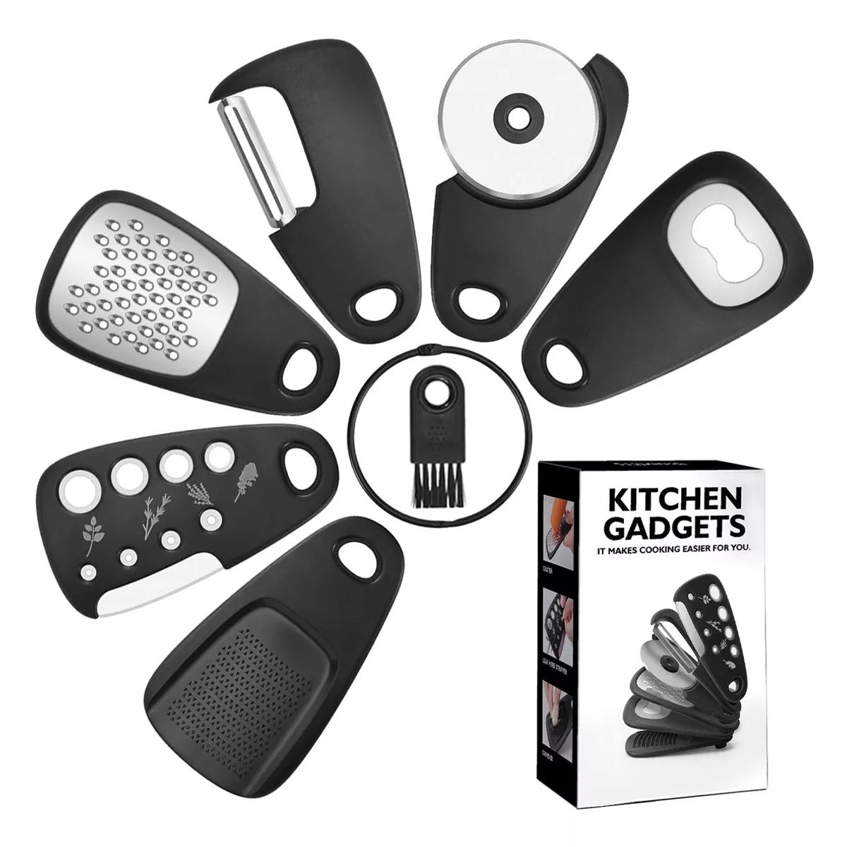 EVERSO - Ralladores Peladoras De Verduras Peladoras De Verduras 6 En 1