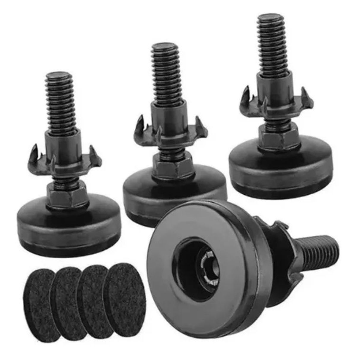 KUANGYE - Niveladores Para Muebles / Kit 4 Uds. / Pata Tipo Inserto
