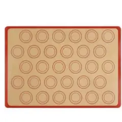 GENERICO - Mat Lámina Silicona Microperforada Antiadherente Horneado Macarrons