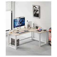 HOMER DESIGN - Escritorio Gamer En L 140x120x75cm