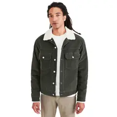 DOCKERS - Chaqueta Hombre Sherpa Trucker Regular Fit Verde