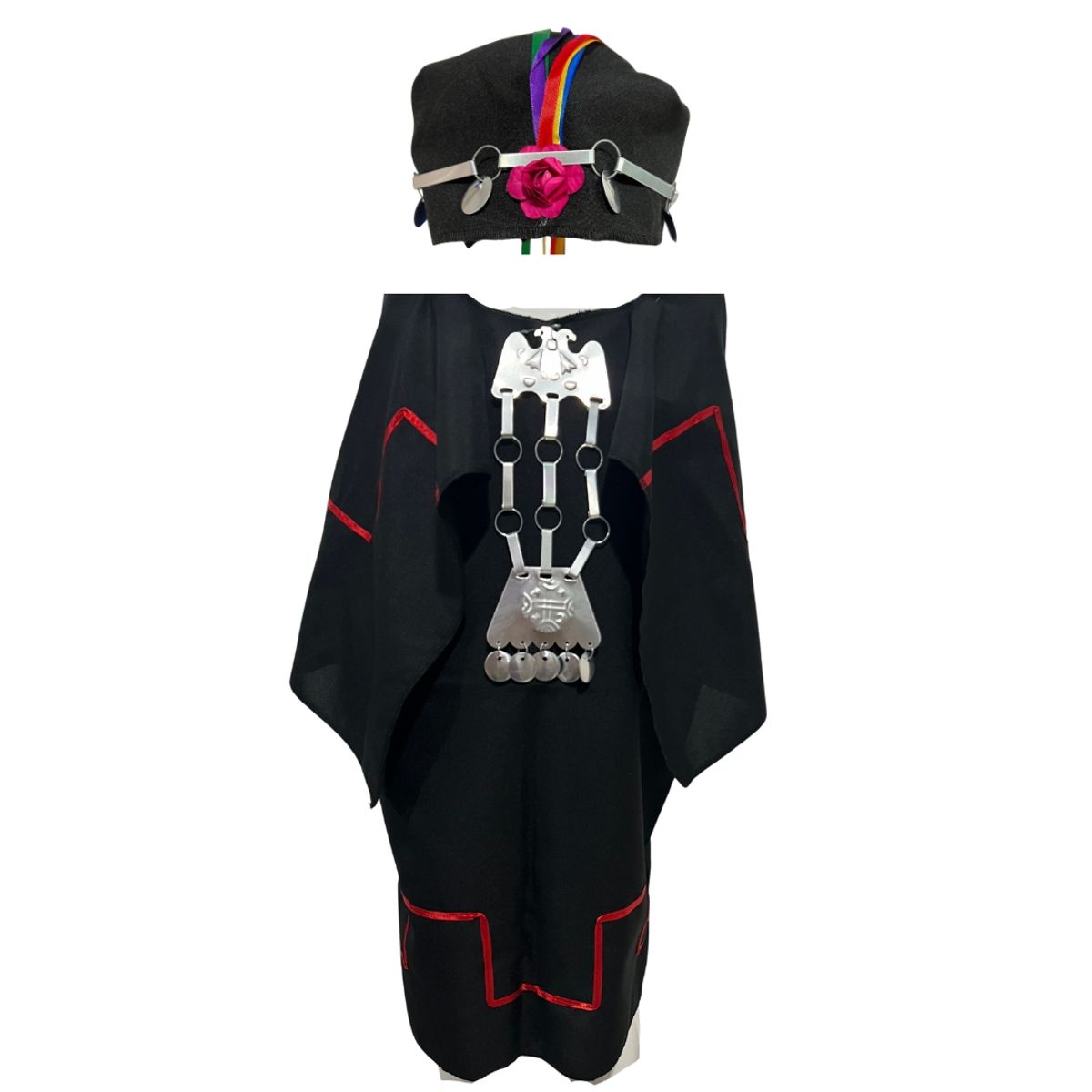 GENERICO - Disfraz Traje Tipico Mapuche Niña