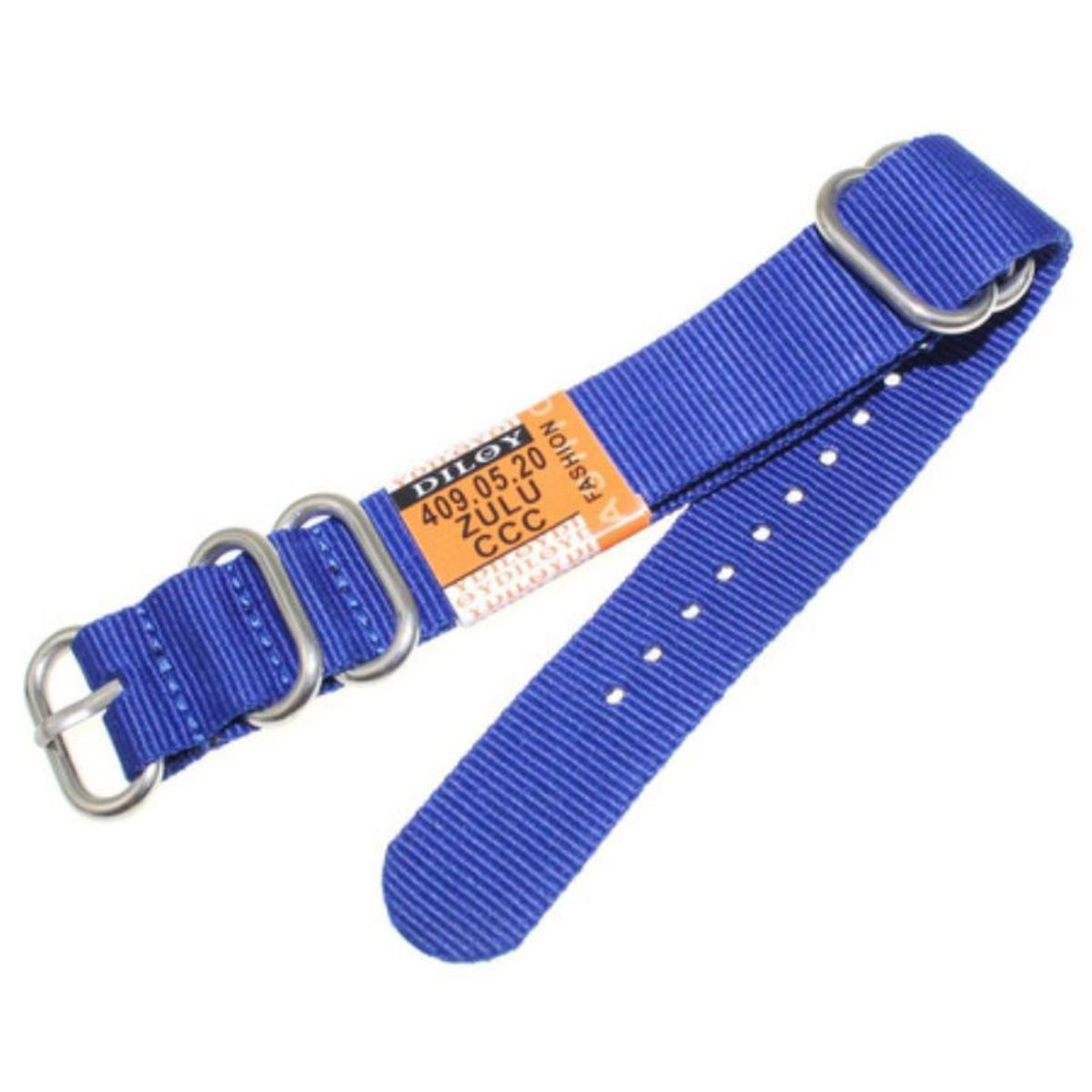GENERICO - Correas Diloy De Reloj Naylon 20 Mm Zulu