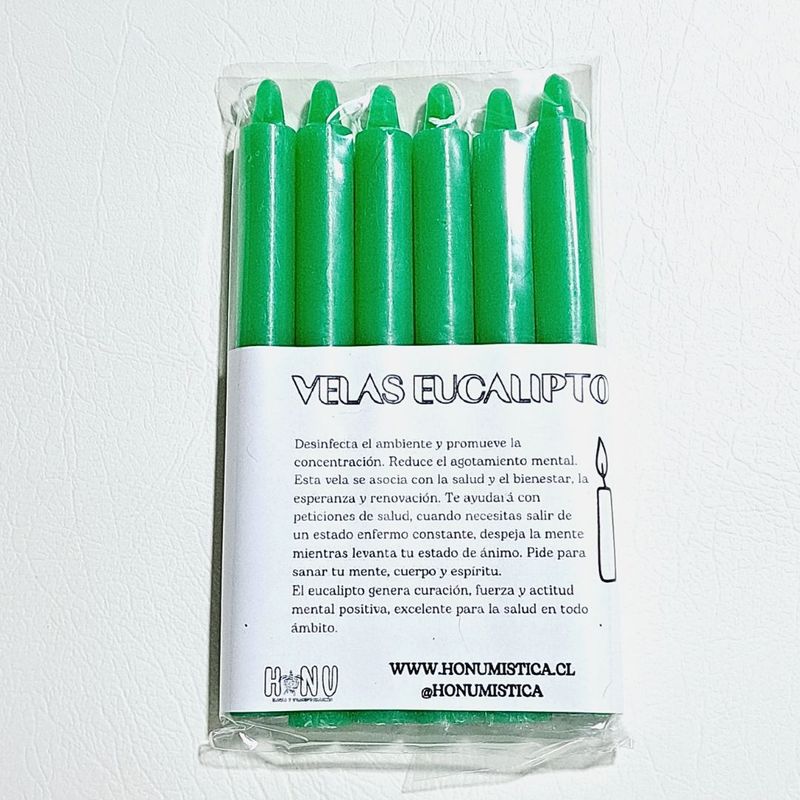 GENERICO - Pack velas eucalipto