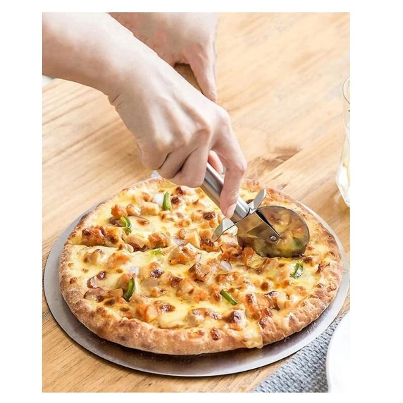 GENERICO - Cortador De Pizza De Acero Inoxidable