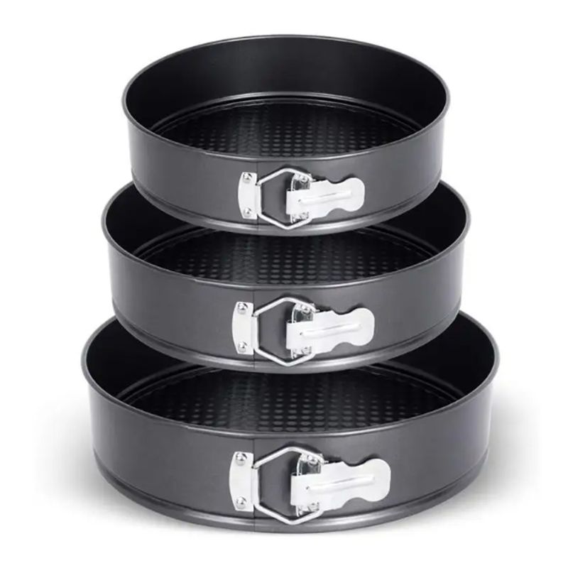 GENERICO - Moldes Para Hornear Pack De 3 De Diferentes Tamaños