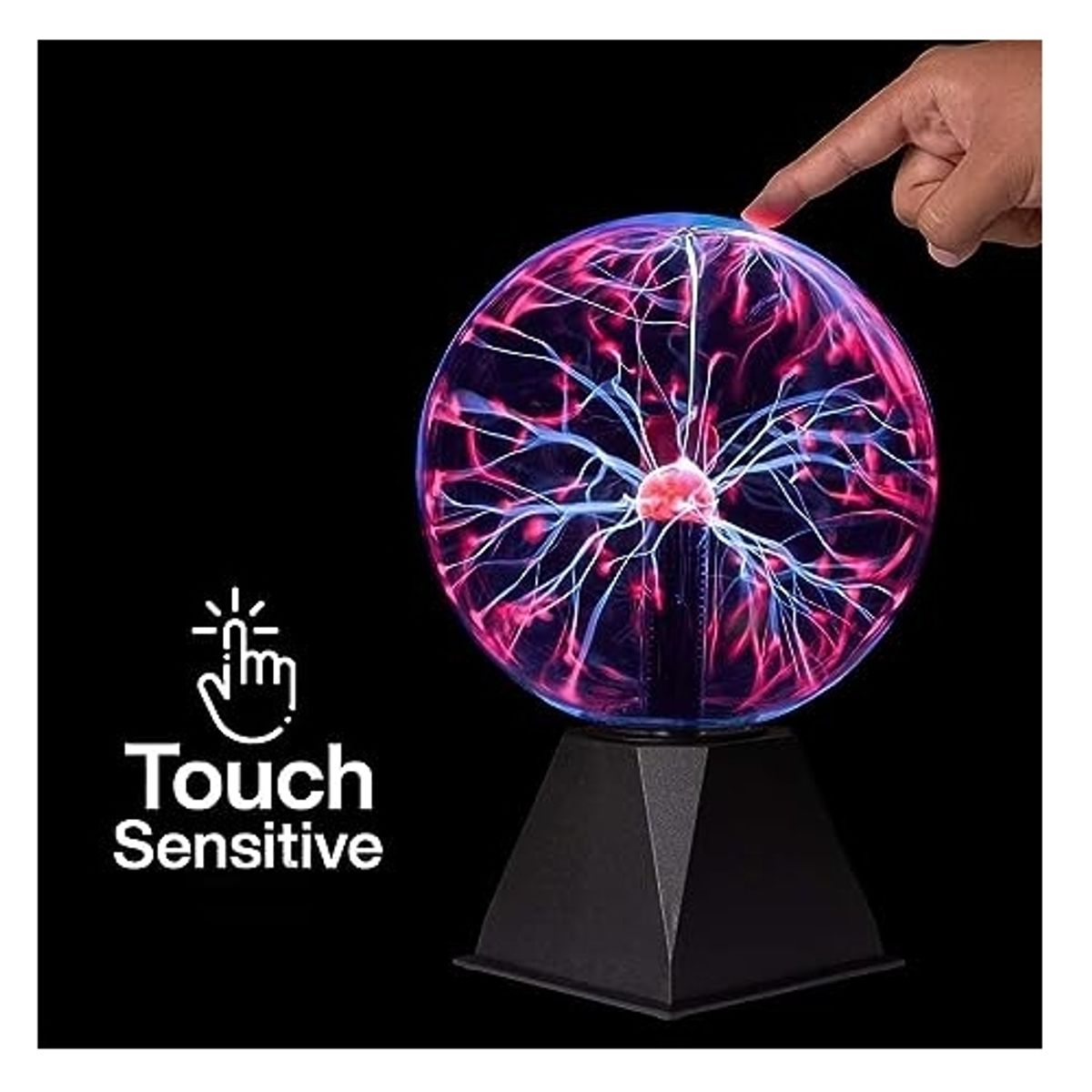 GENERICO - Esfera De Plasma Activada Al Tacto Envía Rayos De Luz