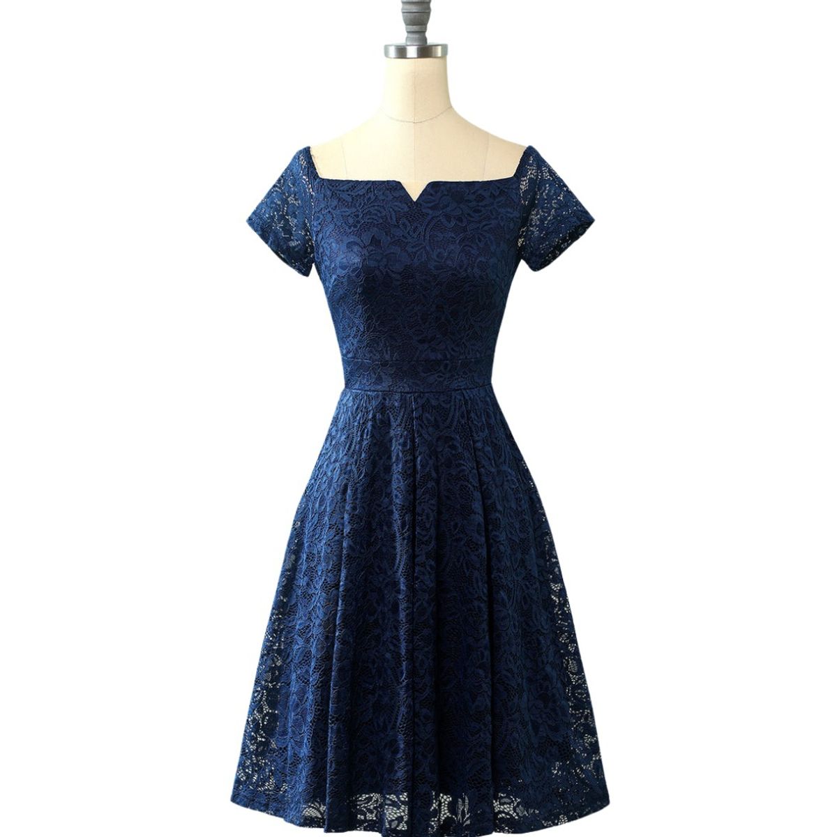 GENERICO - VESTIDO DE FIESTA  ACAMPANADO,IDEAL PARA FIESTA, GRADUACIÓN,BODA