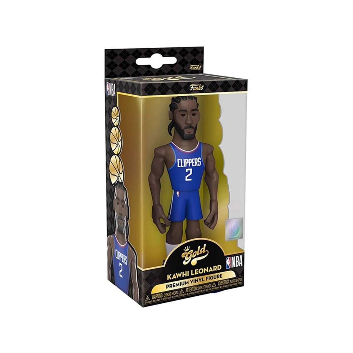 FUNKO - Funko Gold 5″ NBA Clippers Kawhi Leonard