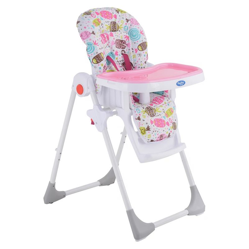 BABY WAY - Silla de Comer Candy Plegable Alta
