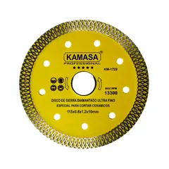 KAMASA - Disco De Corte Sierra Diamantado Ultra Fino Para Cerámica - Mármol