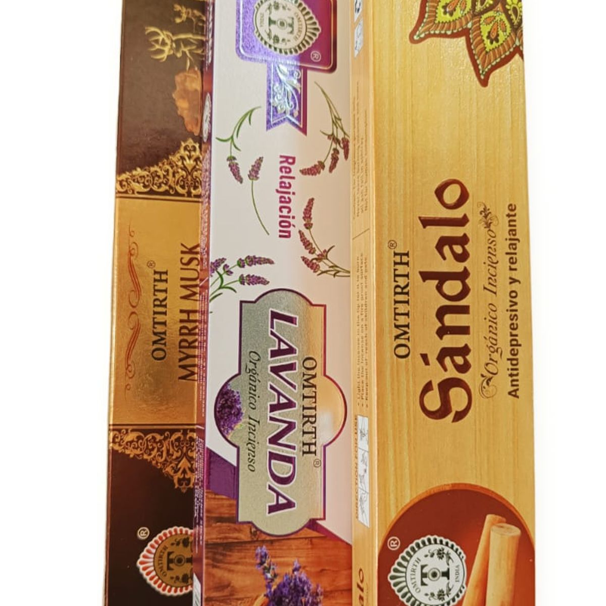 INDIAN - Portaincienso de la prosperidad Mosaico fucsia-púrpura