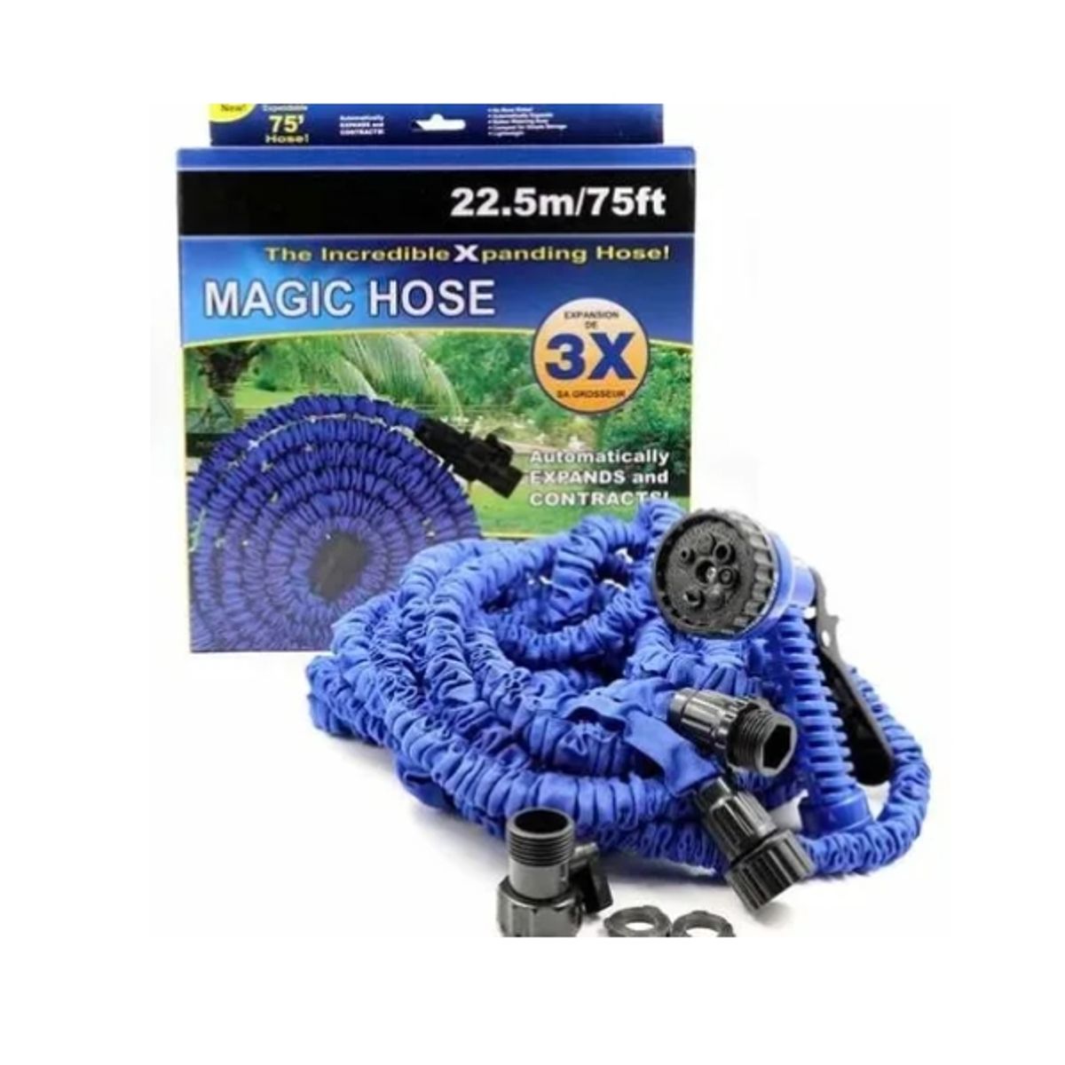 GENERICO - Manguera De 22-5m Resistente A Rozaduras Y Golpes Expandible