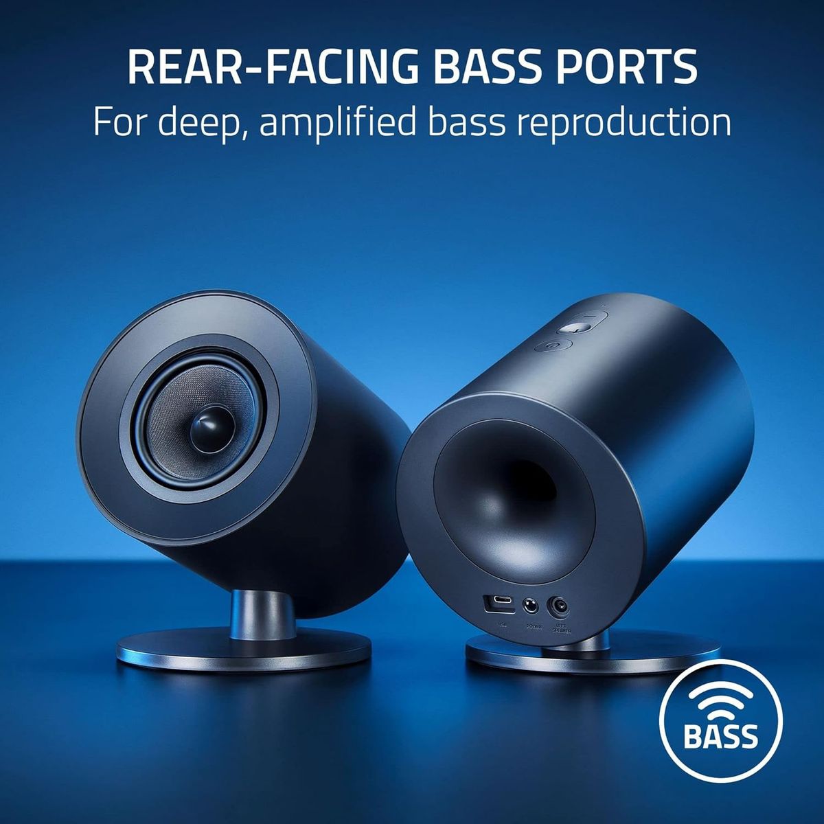 RAZER - Parlantes Razer Nommo V2 X - THX Spatial Audio