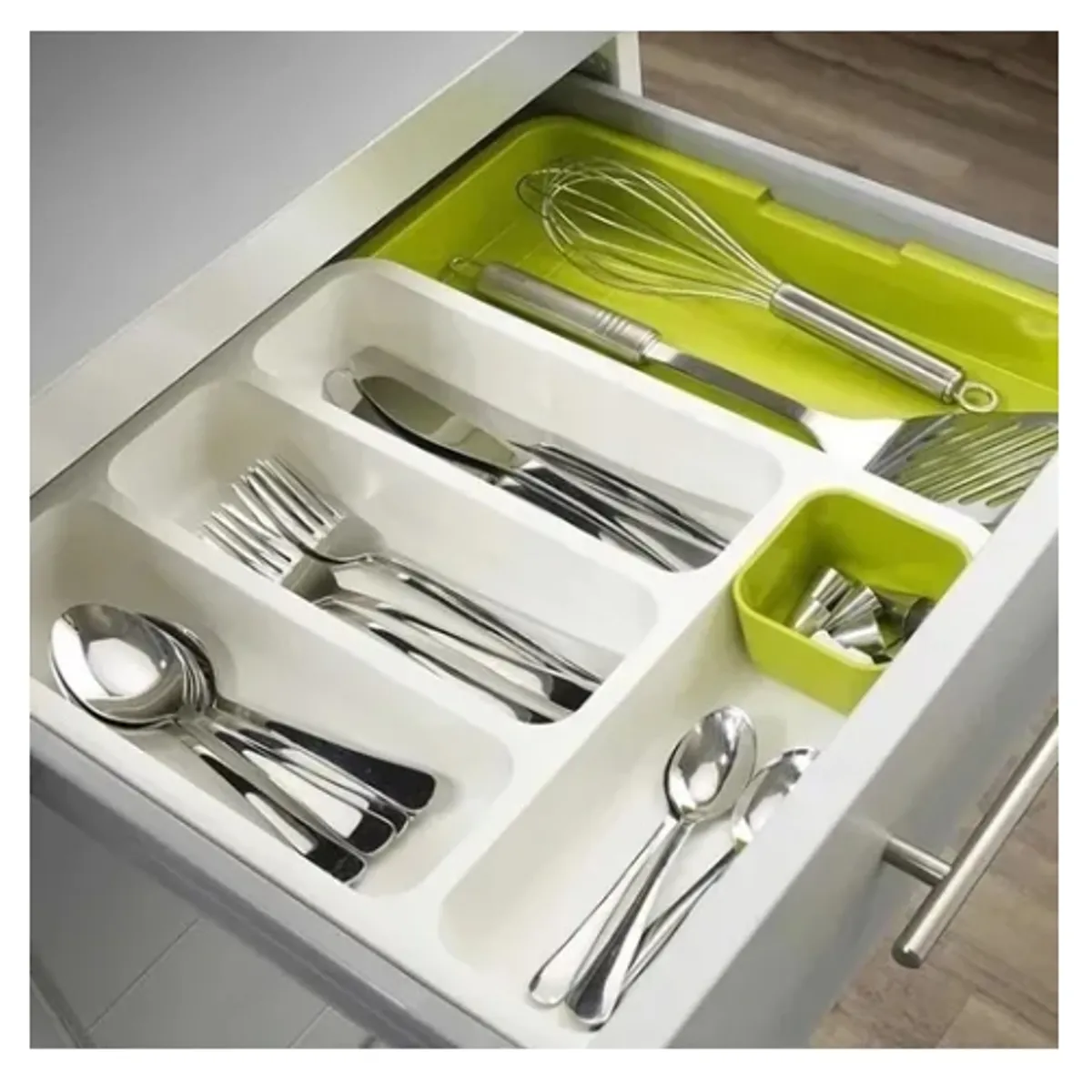 GENERICO - Organizador Extensible De Cubiertos Y Mas Artículos De Forma Ordenada