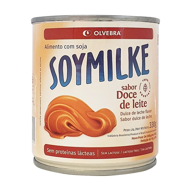 NATIVE - Manjar De Soya Olvebra 100% Vegan 330 gr x12 - Sin Gluten -