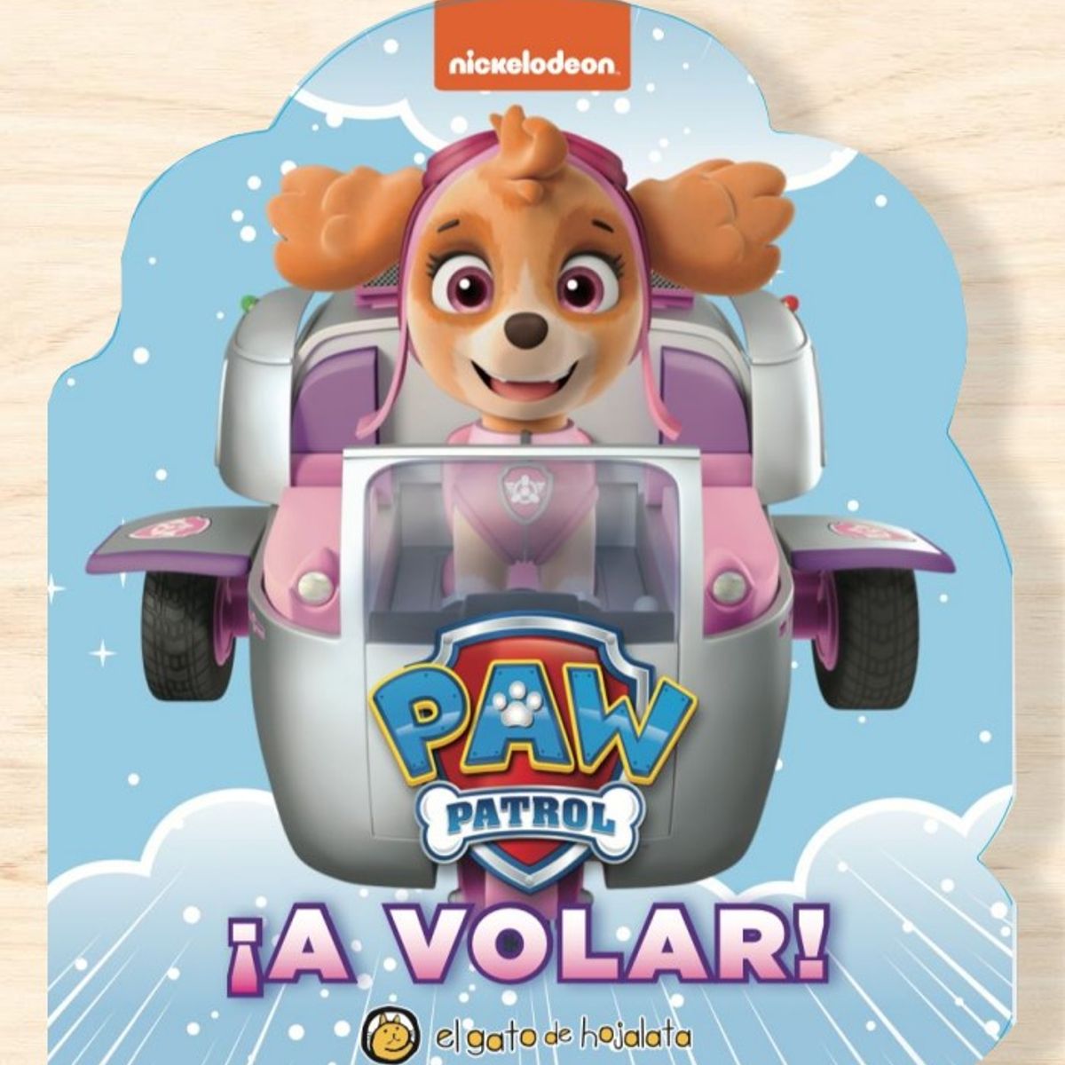 EL GATO DE HOJALATA - Libro Paw Patrol - A volar - Skye - El Gato De Hojalata
