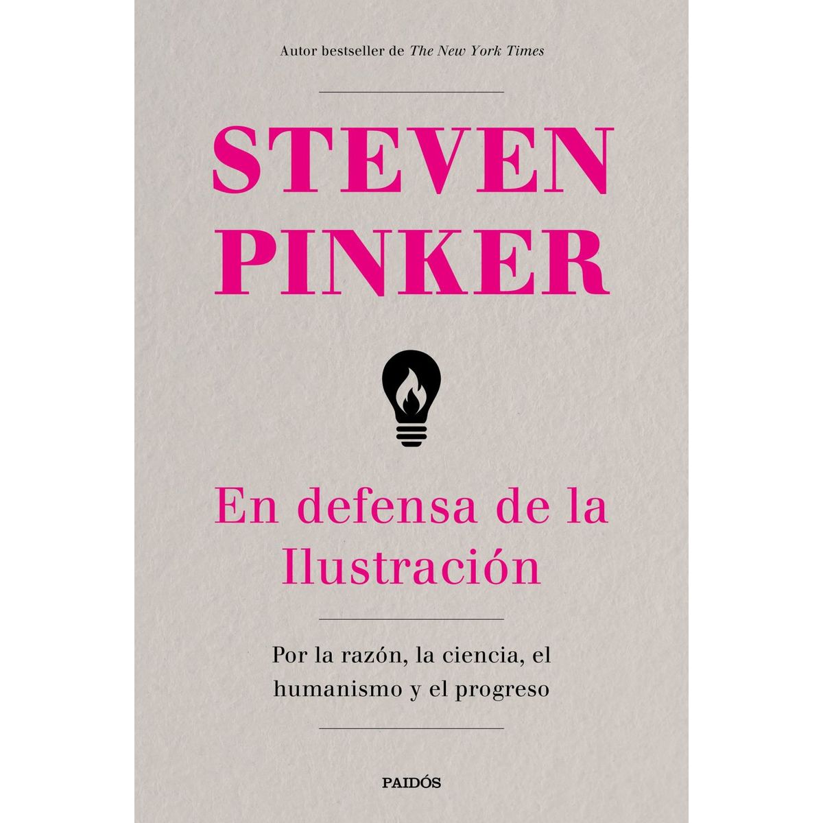PAIDOS - Libro En defensa de la Ilustración - Steven Pinker