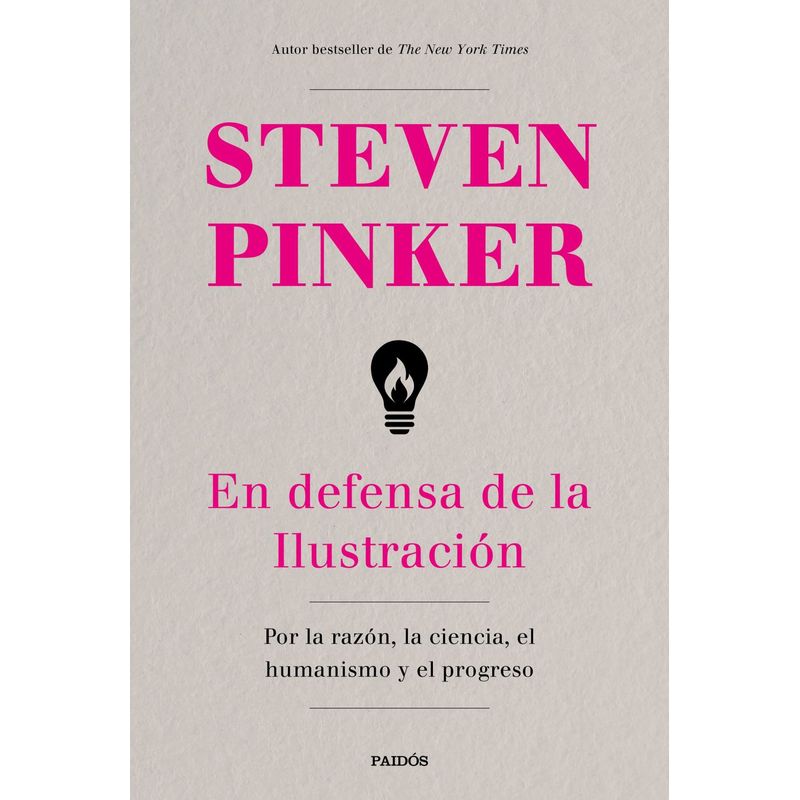 PAIDOS - Libro En defensa de la Ilustración - Steven Pinker