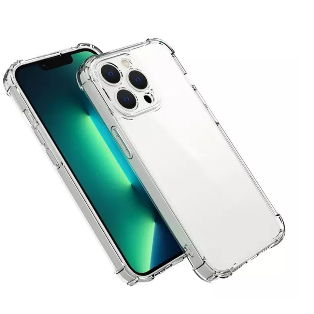 GENERICO - Carcasa Anti Golpes + Lamina Para iPhone 13 Pro Max