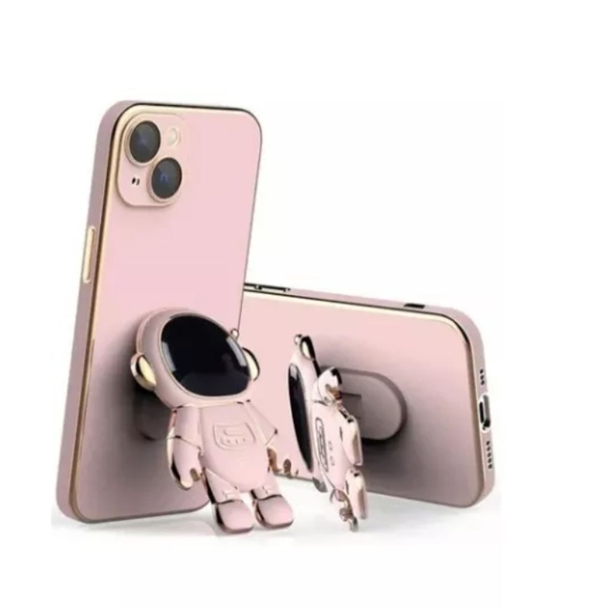 GENERICO - Carcasa Para iPhone14 Pro Con Astronauta Stent Rosa