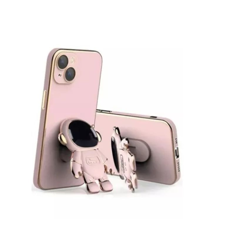GENERICO - Carcasa Para iPhone14 Pro Con Astronauta Stent Rosa