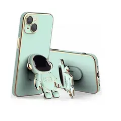 GENERICO - Carcasa Para iPhone 14 Pro Verde Con Astronauta Stent