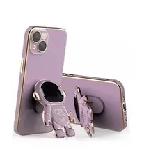 GENERICO - Carcasa Para iPhone 14 Pro Violeta Con Astronauta Stent