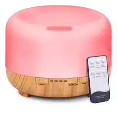 GENERICO - Humidificador Aire Difusor Lampara Madera De Humidificadores