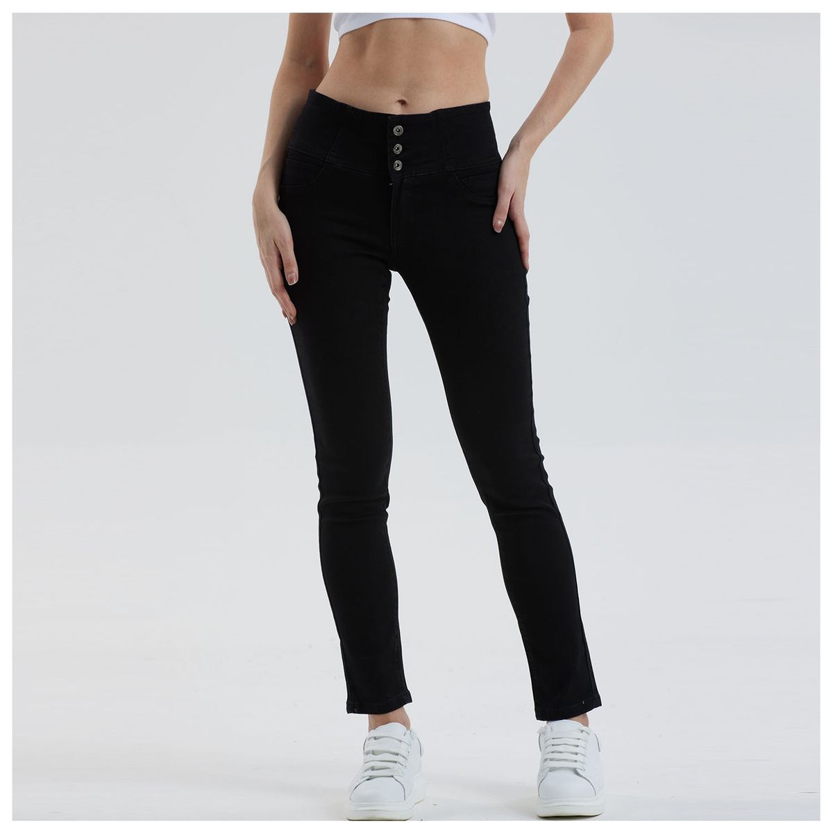 FASHION'S PARK - Jeans Mujer Skinny Castilla Negro Fashion's Park
