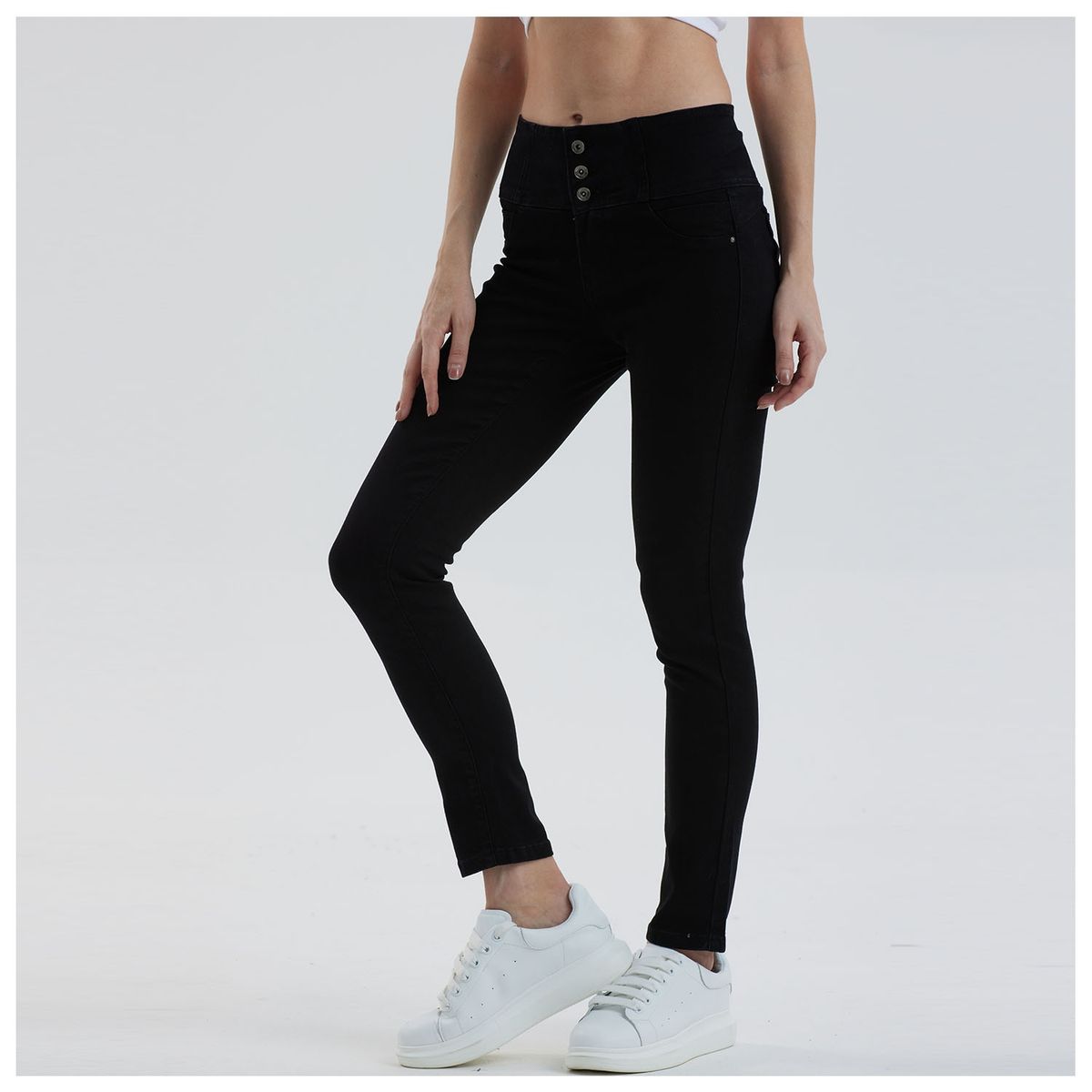 FASHION'S PARK - Jeans Mujer Skinny Castilla Negro Fashion's Park
