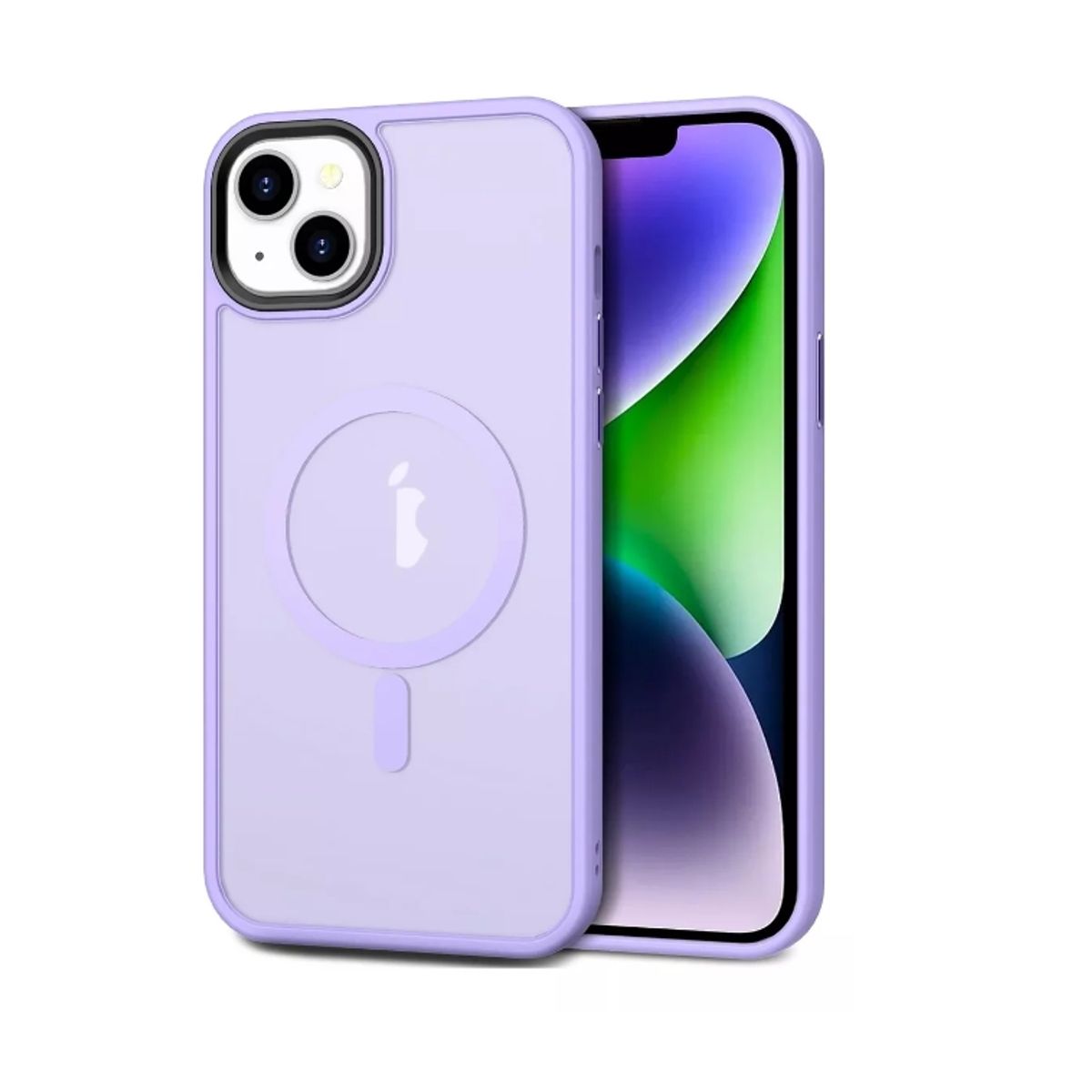 GENERICO - Carcasa Mate Para iPhone13 Funda Magnética Traslucida