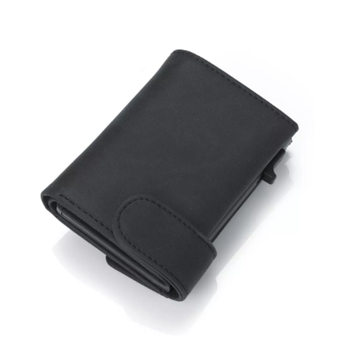 GENERICO - Billetera Tarjetero Rfid Cuero Legitimo Hombre Mujer Minimal