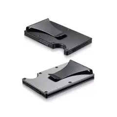GENERICO - Billetera Minimalista Tarjetero De Fibra De Carbono