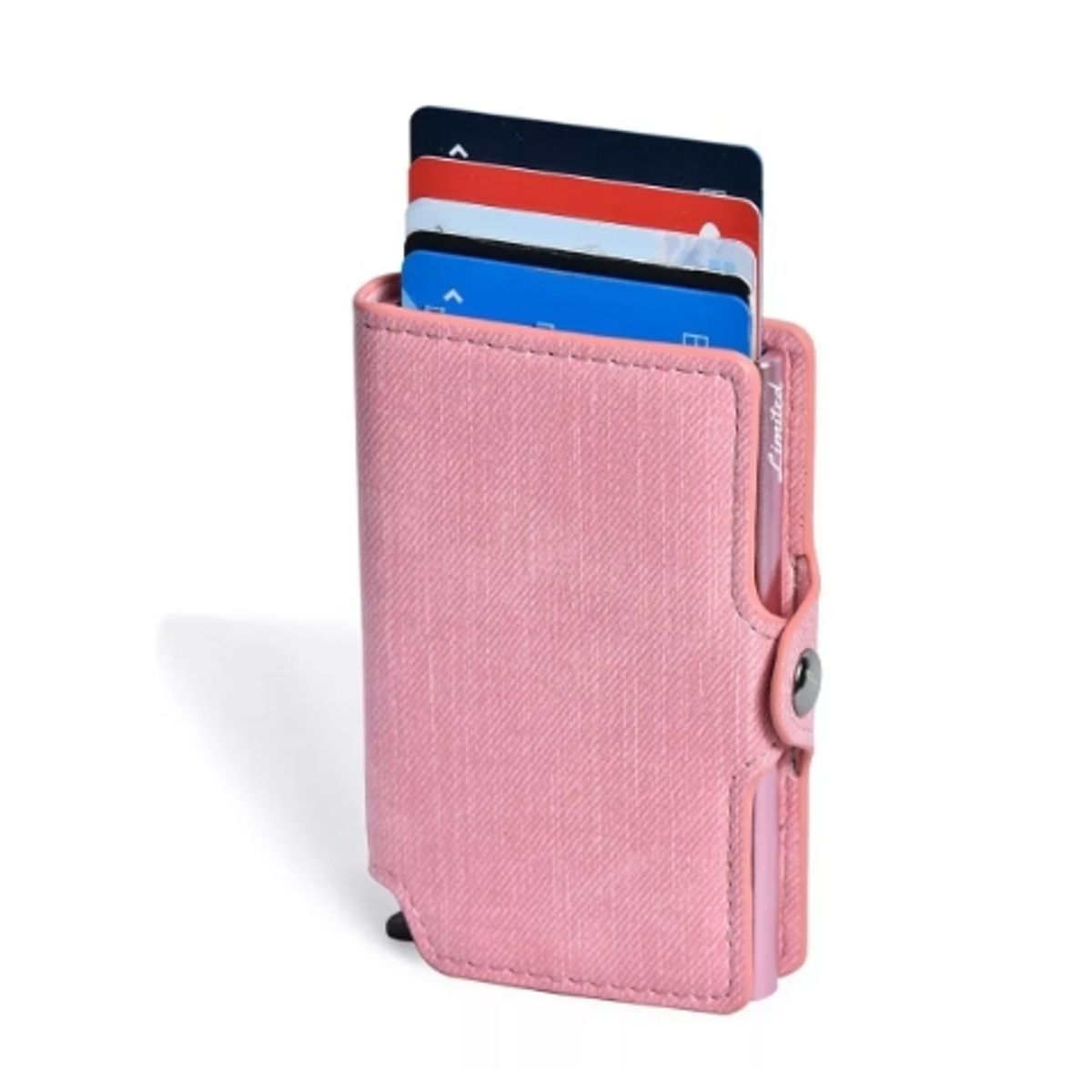 GENERICO - Billetera Mujer Cuero Limited Wallet - Tarjetero Rfid Pink