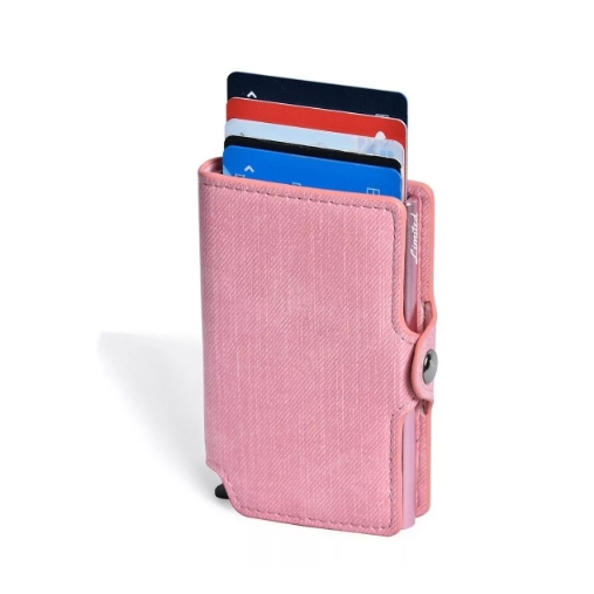 GENERICO - Billetera Mujer Cuero Limited Wallet - Tarjetero Rfid Pink