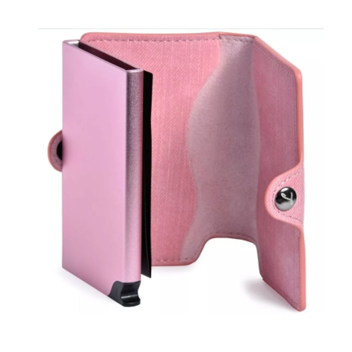 GENERICO - Billetera Mujer Cuero Limited Wallet - Tarjetero Rfid Pink