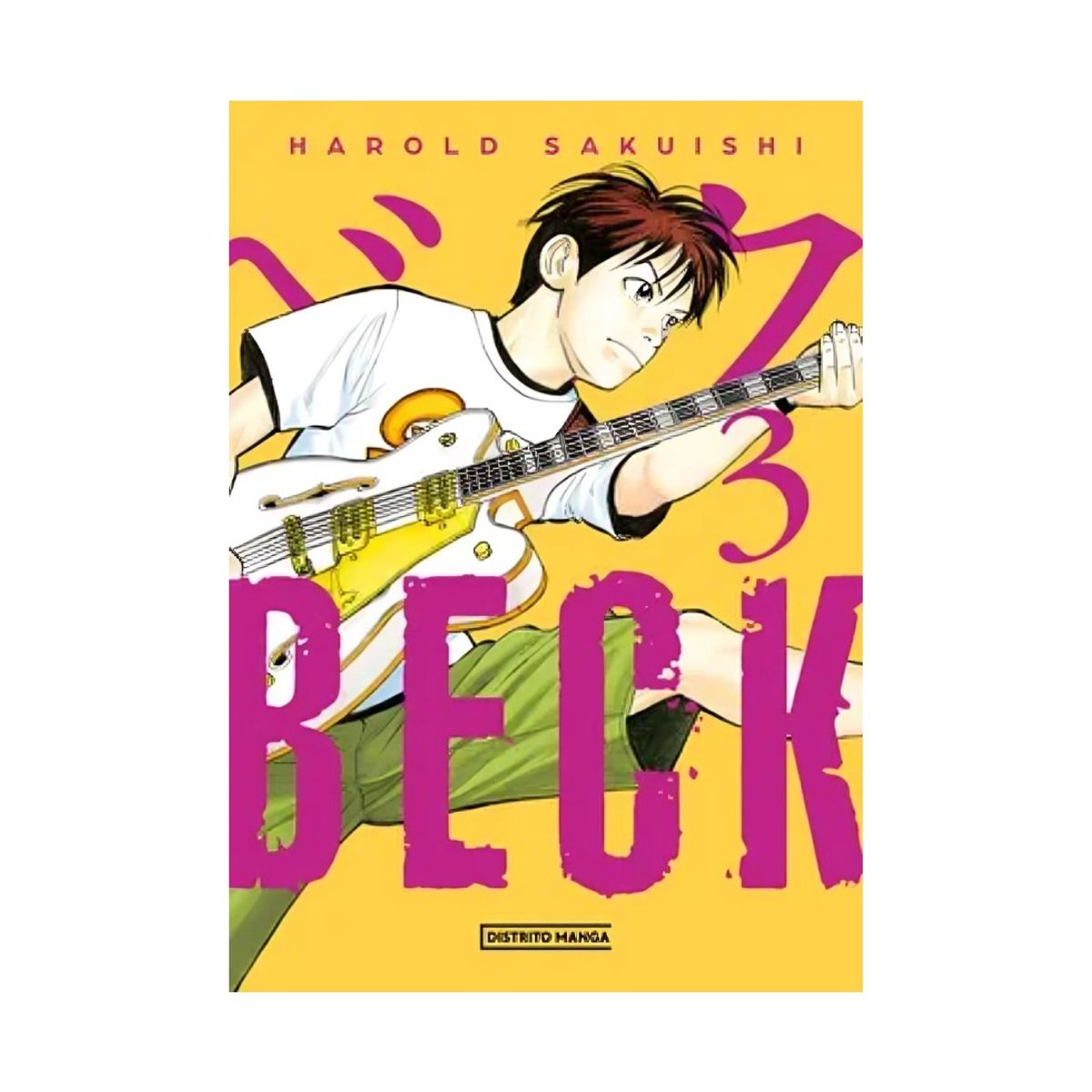 TOP10BOOKS - LIBRO Beck 3 - Editorial: Distrito Manga