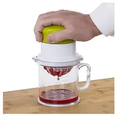 GENERICO - Mini Máquina Exprimidora Con Vaso De Plástico Para Frutas Verduras
