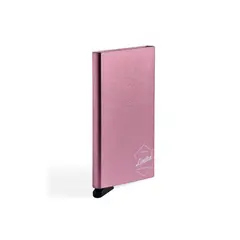 GENERICO - Tarjetero Metálico Minimalista Rfid Hombre & Mujer